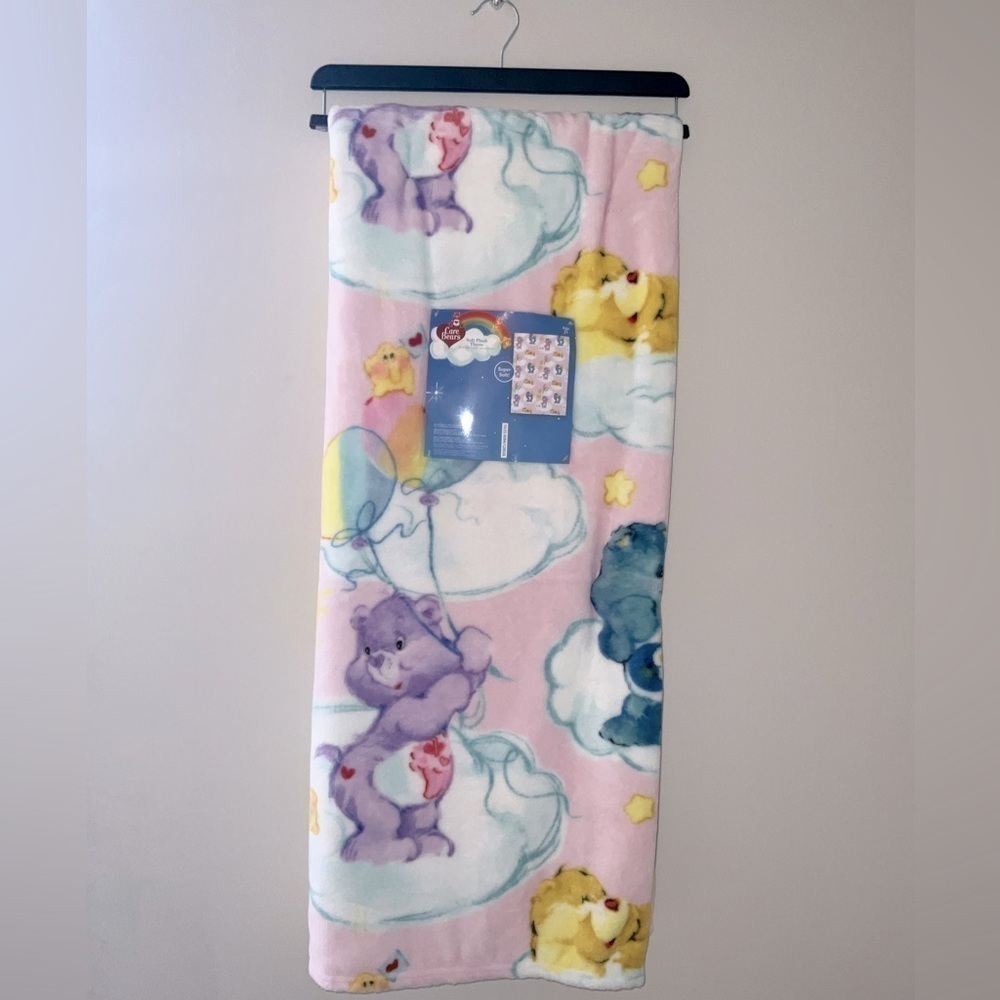 Care Bear plush throw blanket